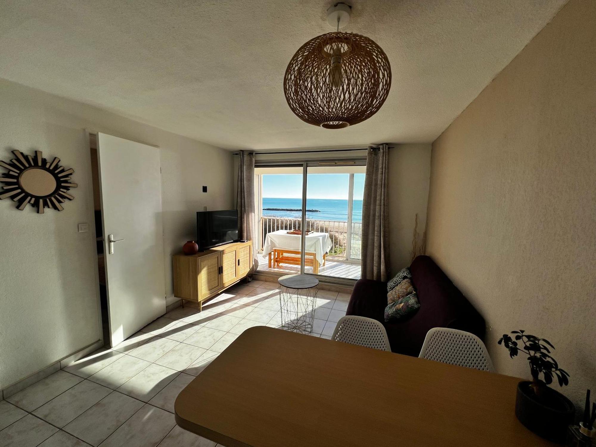 Appartement Vue Mer Valras Plage Екстер'єр фото