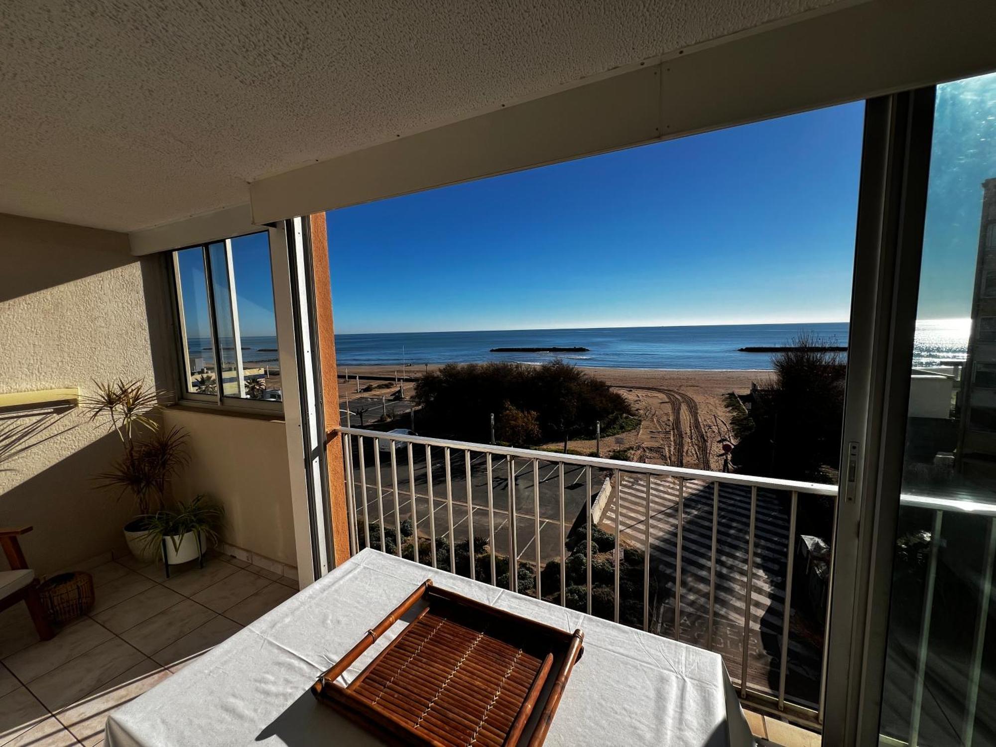 Appartement Vue Mer Valras Plage Екстер'єр фото