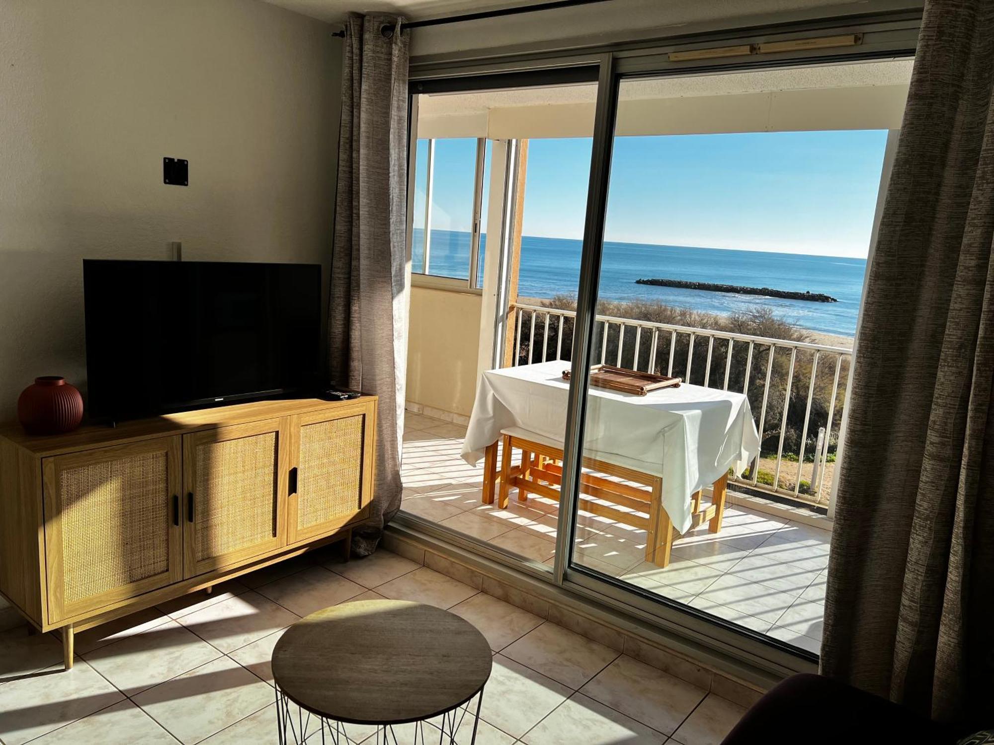 Appartement Vue Mer Valras Plage Екстер'єр фото